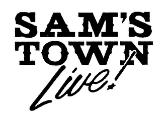 SAM'S TOWN LIVE! logo