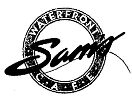SAM'S WATERFRONT CAFE logo