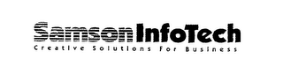 SAMSON INFOTECH CREATIVE SOLUTION FOR BUSINESS logo