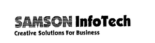 SAMSON INFOTECH CREATIVE SOLUTIONS FOR BUSINESS logo