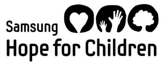 SAMSUNG HOPE FOR CHILDREN logo