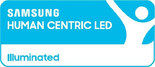SAMSUNG HUMAN CENTRIC LED ILLUMINATED logo