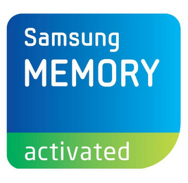 SAMSUNG MEMORY ACTIVATED logo
