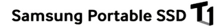 SAMSUNG PORTABLE SSD T1 logo