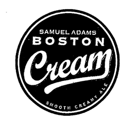 SAMUEL ADAMS BOSTON CREAM SMOOTH CREAMY ALE logo