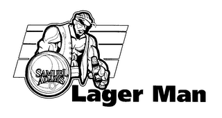 SAMUEL ADAMS LAGER MAN logo