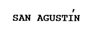 SAN AGUSTIN logo