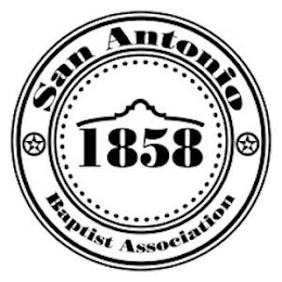 SAN ANTONIO BAPTIST ASSOCIATION 1858 logo
