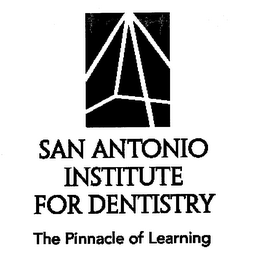 SAN ANTONIO INSTITUTE FOR DENTISTRY THEPINNACLE OF LEARNING logo