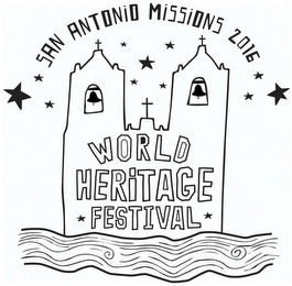 SAN ANTONIO MISSIONS 2016 WORLD HERITAGE FESTIVAL logo