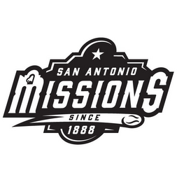 SAN ANTONIO MISSIONS SINCE 1888 logo