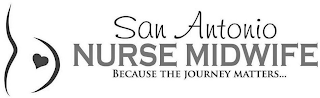 SAN ANTONIO NURSE MIDWIFE BECAUSE THE JOURNEY MATTERS... logo