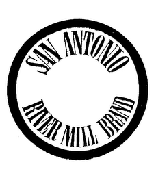 SAN ANTONIO RIVER MILL BRAND logo