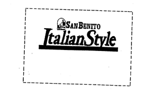 SAN BENITO ITALIAN STYLE logo