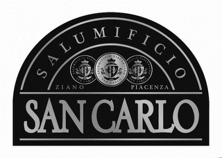 SAN CARLO SALUMIFICIO ZIANO PIACENZA SALUMIFICIO PIACENTINO SAN CARLO logo
