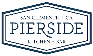 SAN CLEMENTE CA PIERSIDE KITCHEN + BAR logo