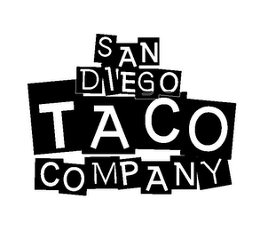 SAN D1EGO TACO COMPANY logo