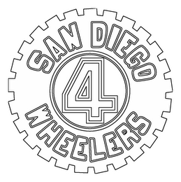 SAN DIEGO 4 WHEELERS logo