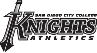 SAN DIEGO CITY COLLEGE KNIGHTS ATHLETICS logo
