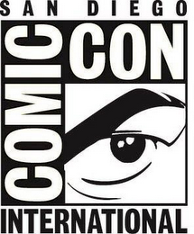 SAN DIEGO COMIC CON INTERNATIONAL logo
