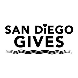 SAN DIEGO GIVES logo