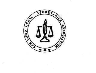 SAN DIEGO LEGAL SECRETARIES ASSOCIATION logo