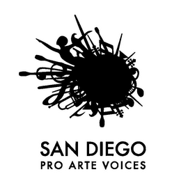 SAN DIEGO PRO ARTE VOICES logo