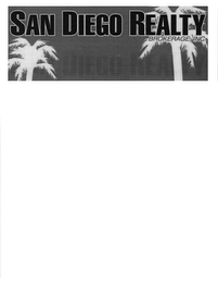SAN DIEGO REALTY BROKERAGE, INC. logo