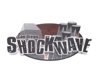 SAN DIEGO SHOCKWAVE logo