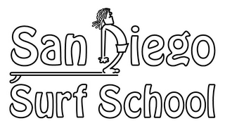 SAN DIEGO SURF SCHOOL logo