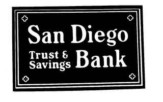 SAN DIEGO TRUST & SAVINGS BANK logo