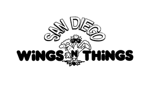 SAN DIEGO WINGS N THINGS logo
