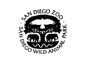 SAN DIEGO ZOO SAN DIEGO WILD ANIMAL PARK logo