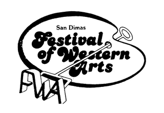 SAN DIMAS FESTIVAL OF WESTERN ARTS FWA logo
