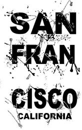 SAN FRAN CISCO CALIFORNIA logo
