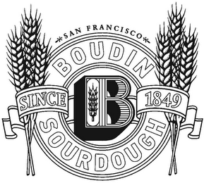 SAN FRANCISCO BOUDIN B SOURDOUGH SINCE 1849