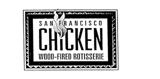 SAN FRANCISCO CHICKEN WOOD-FIRED ROTISSERIE logo