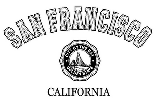 SAN FRANCISCO · CITY BY THE BAY · GOLDEN STATE CALIFORNIA logo