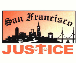 SAN FRANCISCO JUSTICE logo