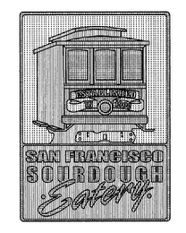 SAN FRANCISCO SOURDOUGH EATERY ESTABLISHED IN 1908 logo