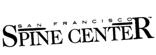 SAN FRANCISCO SPINE CENTER logo
