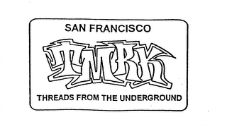 SAN FRANCISCO TMRK THREADS FROM THE UNDERGROUND logo