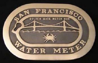 SAN FRANCISCO WATER METER GOLDEN GATE METER BOX logo