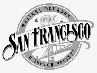 SAN FRANCISCO WHISKEY BOURBON & SCOTCH SOCIETY 20 17 logo