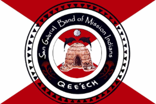 SAN GABRIEL BAND OF MISSION INDIANS QEE'ECH logo