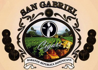 SAN GABRIEL CIGARS HABANOS REPUBLICA DOMINICANA logo