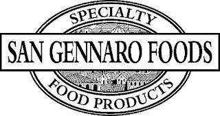 SAN GENNARO FOODS SPECIALTY FOOD PRODUCTS logo