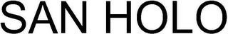 SAN HOLO logo