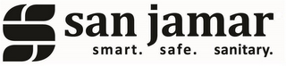 SAN JAMAR SMART. SAFE. SANITARY. logo