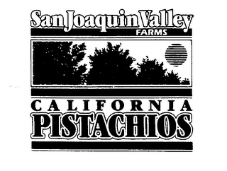 SAN JOAQUIN VALLEY FARMS CALIFORNIA PISTACHIOS logo